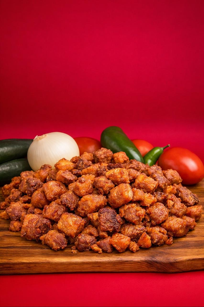 Chicharrón de puerco (papada) 1KG